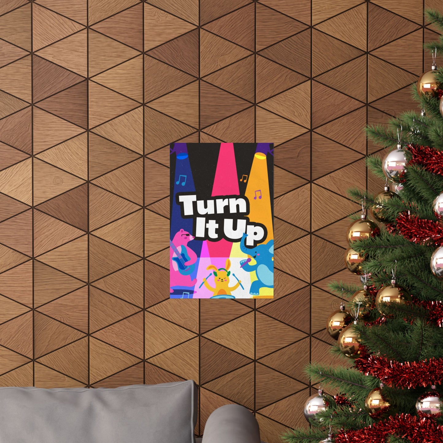 Poster | V7 | Turn It Up Preschool Series Graphic | Vertical