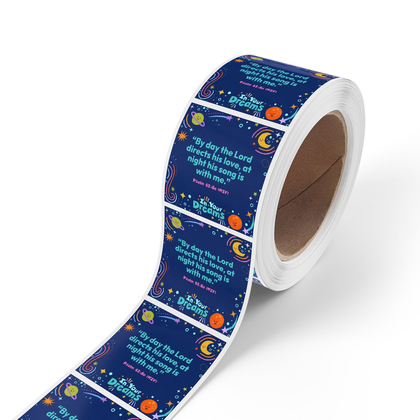 Memory Verse Sticker Roll | V7 | In Your Dreams Preschool