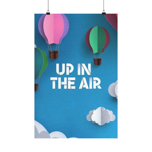 Poster I V5 I Up In The Air Series Graphic I Vertical