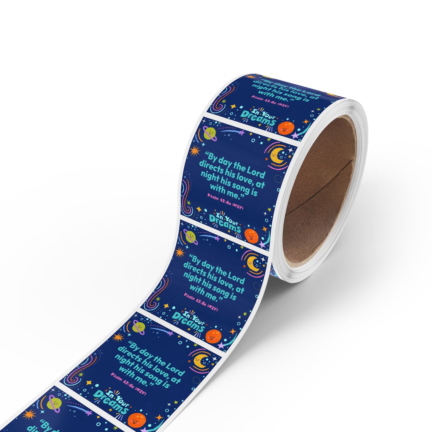 Memory Verse Sticker Roll | V7 | In Your Dreams Preschool