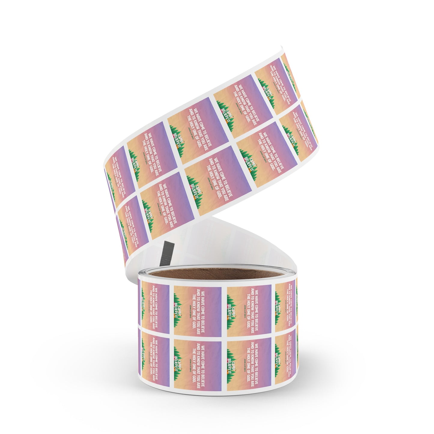 Memory Verse Sticker Roll | V8 | Camp Believe It