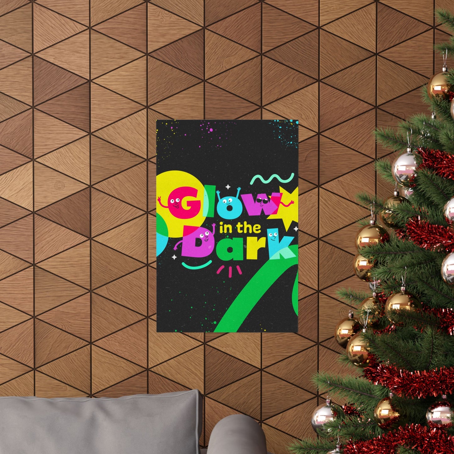 Poster | V7 | Glow in the Dark Preschool Series Graphic | Vertical