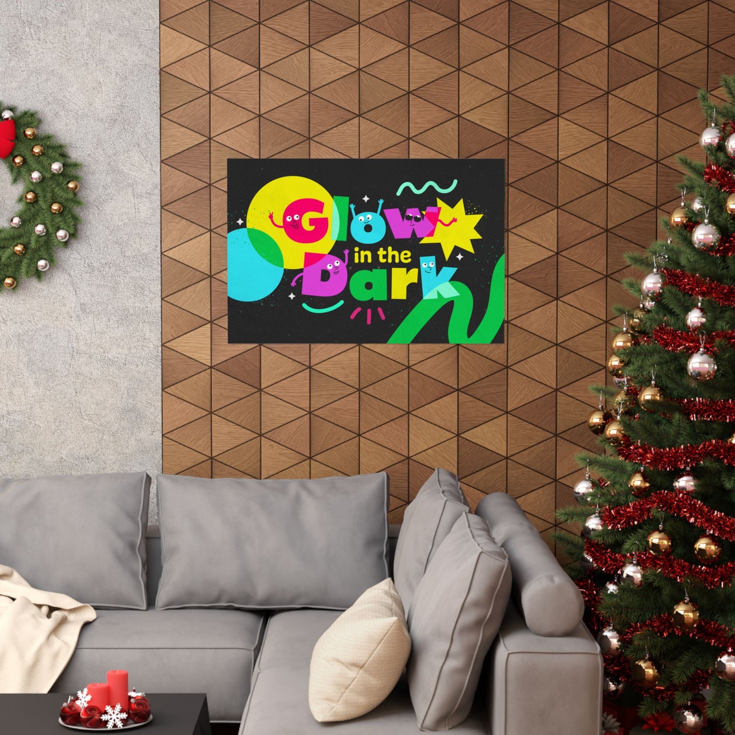 Poster | V7 | Glow in the Dark Preschool Series Graphic | Horizontal