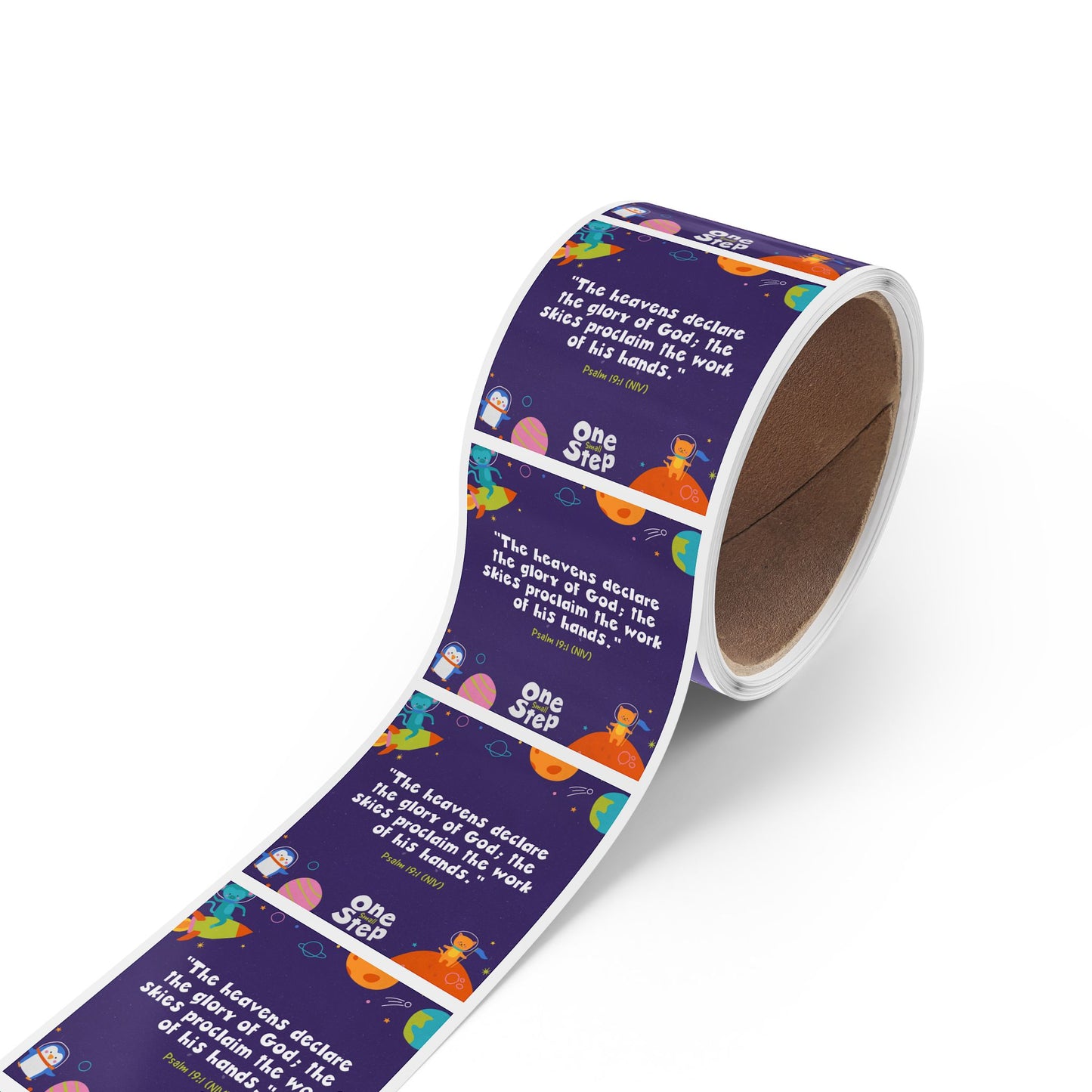 Memory Verse Sticker Roll | V7 | One Small Step Preschool