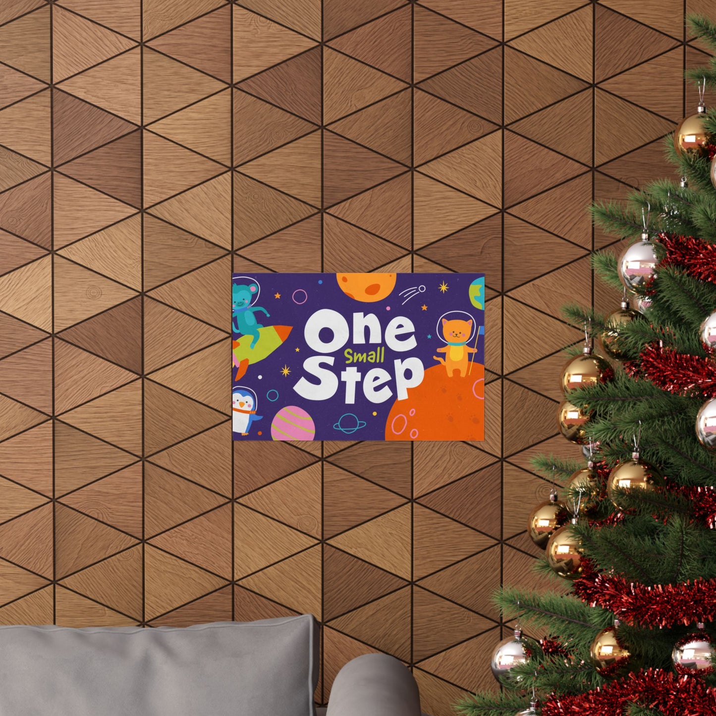 Poster | V7 | One Small Step Preschool Series Graphic | Horizontal