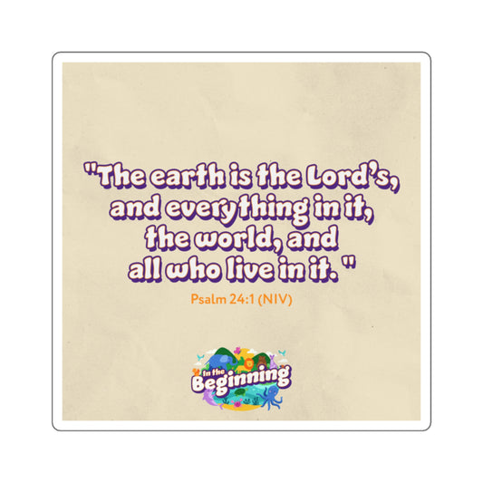 Memory Verse Sticker | V9 | In The Beginning Preschool