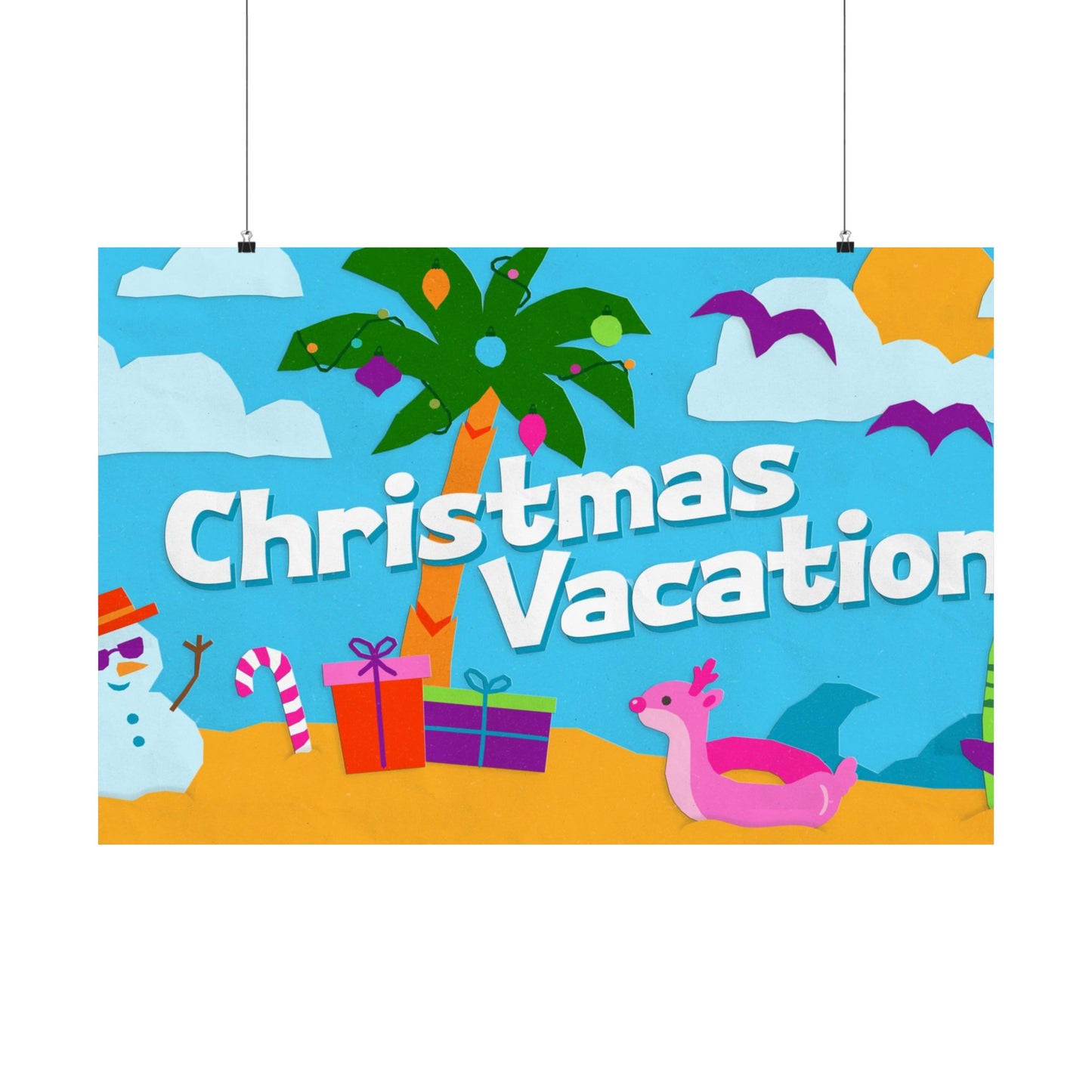 Poster | V7 | Christmas Vacation Preschool Series Graphic | Horizontal