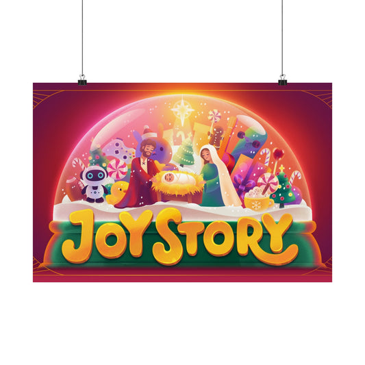 Poster | V8 | Joy Story Series Graphic | Horizontal