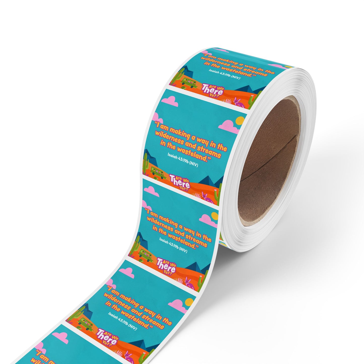 Memory Verse Sticker Roll | V7 | Are We There Yet Preschool