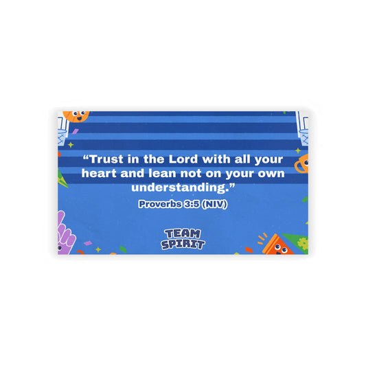 Memory Verse Cards | Team Spirit Preschool