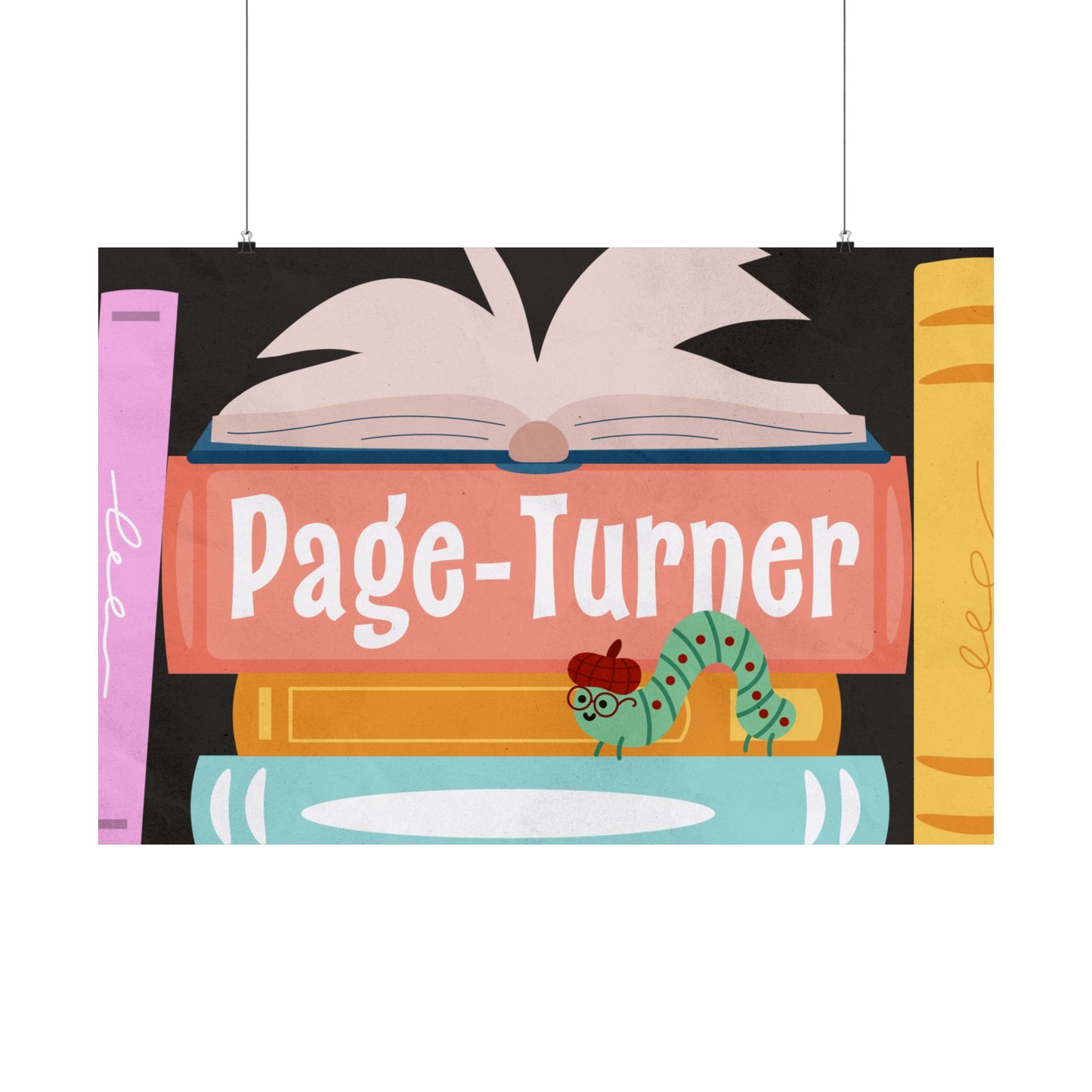 Poster I V5 I Page-Turner Preschool Series Graphic I Horizontal