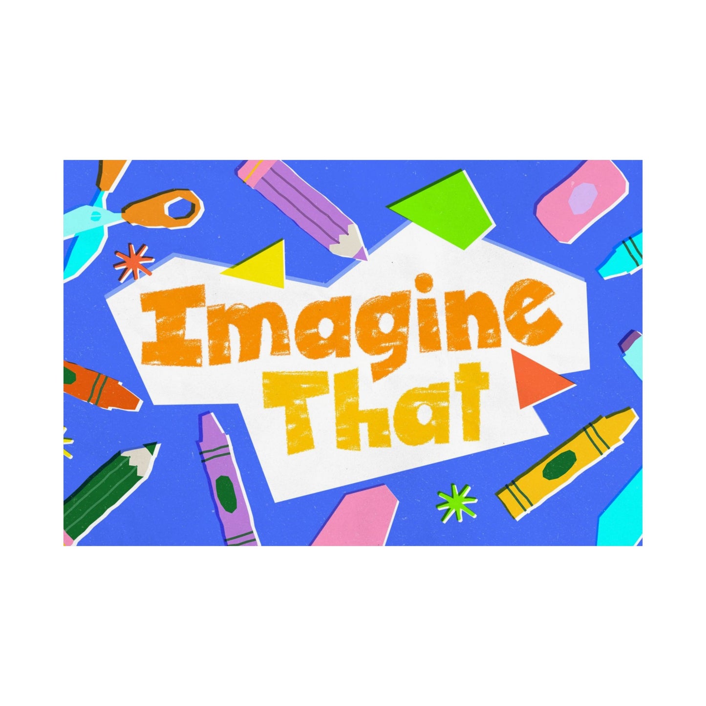 Poster | V8 | Imagine That Preschool Series Graphic | Horizontal