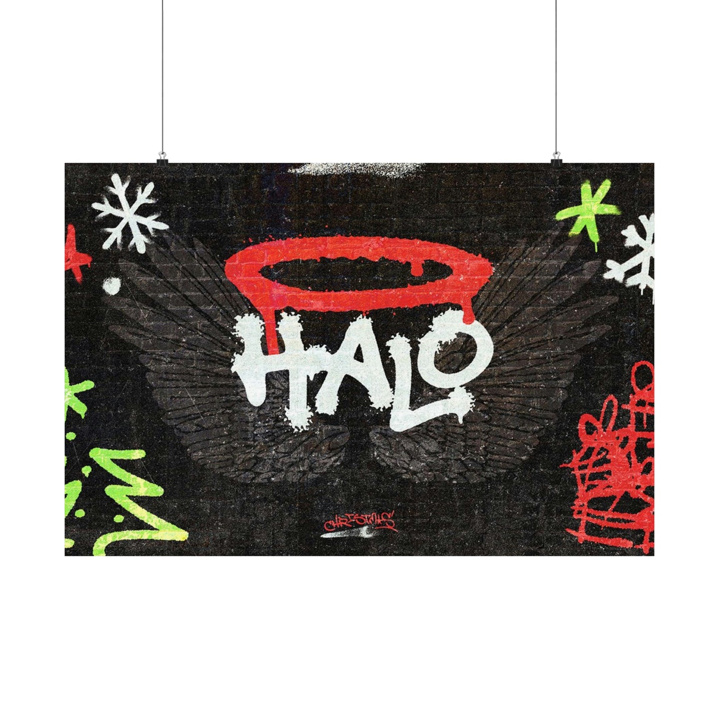 Poster I V6 I Halo Series Graphic I Horizontal