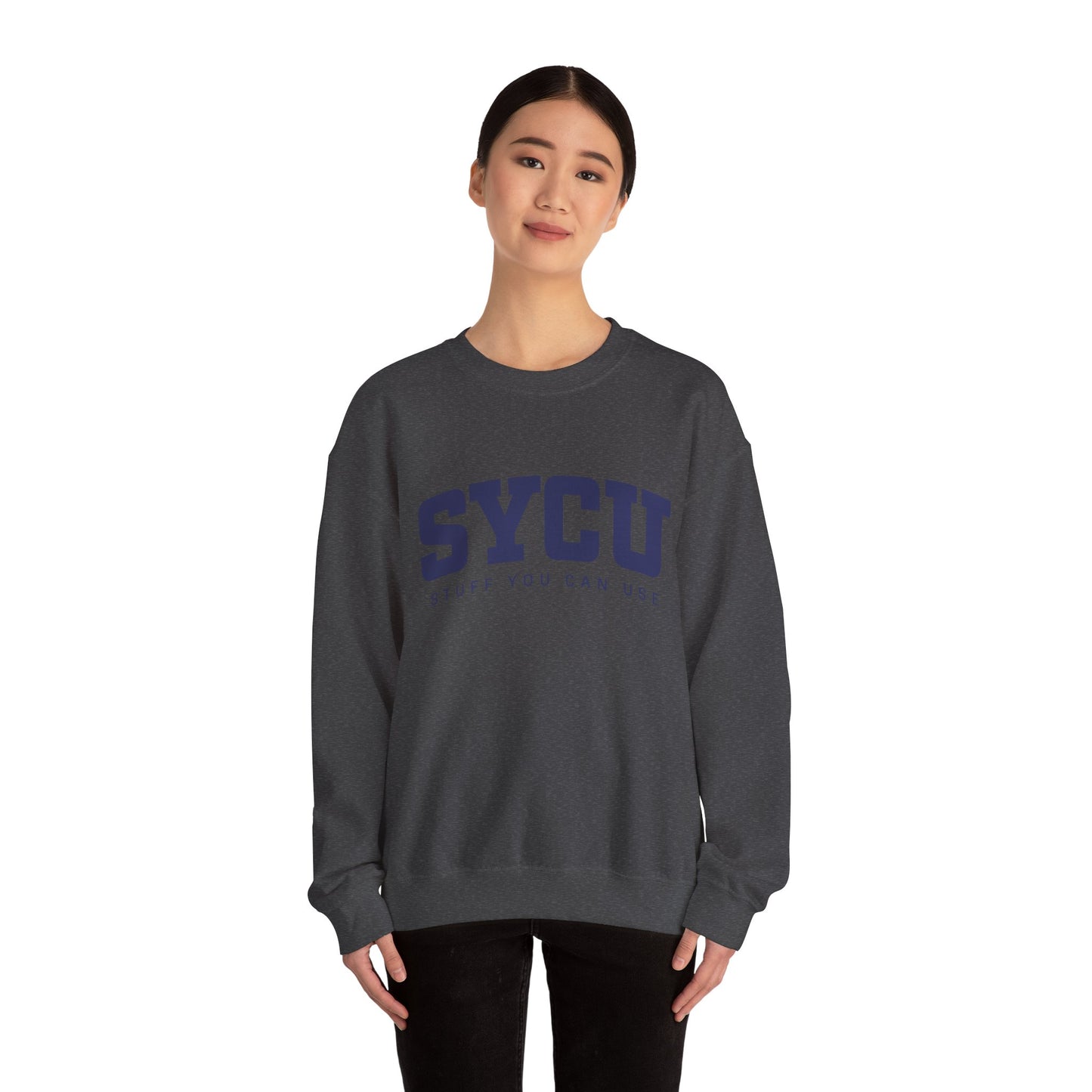 Navy College | SYCU | Crewneck