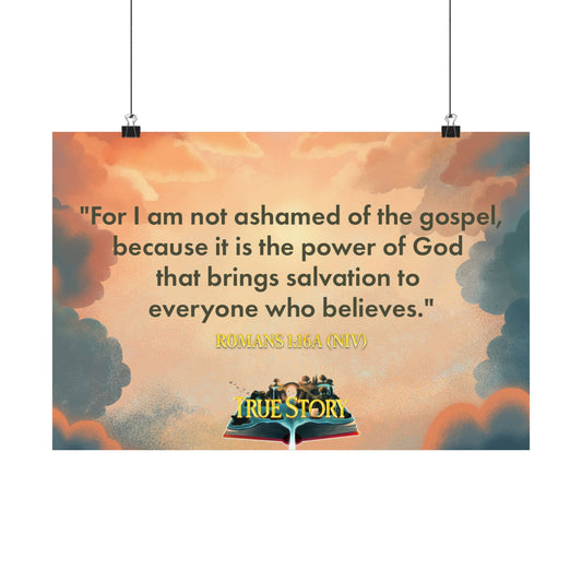 Poster | V9 | True Story Elementary Memory Verse Graphic | Horizontal