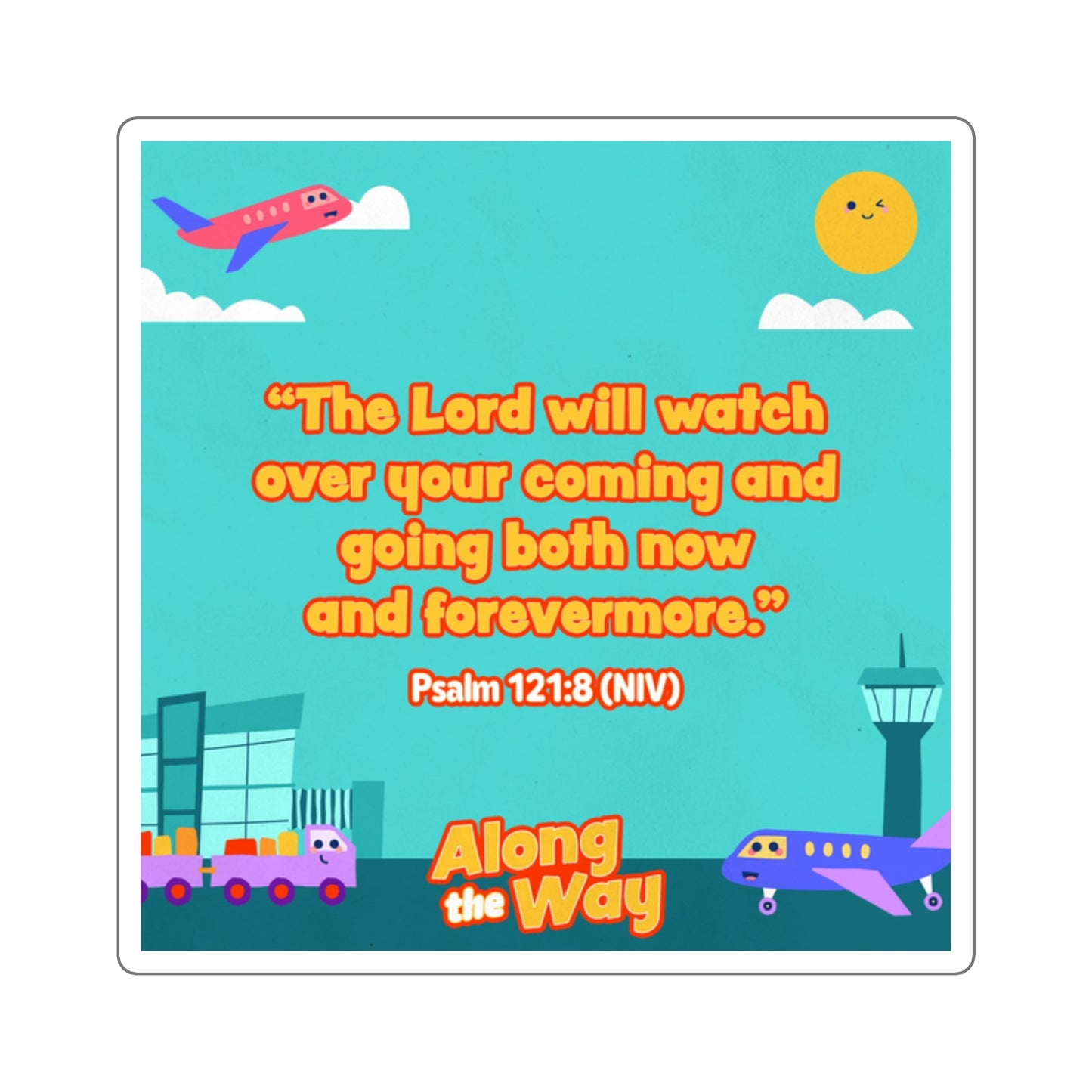 Memory Verse Sticker | V8 | Along the Way Preschool
