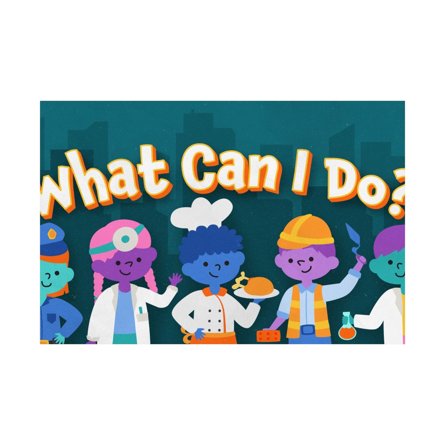Poster | V7 | What Can I Do Preschool Series Graphic | Horizontal