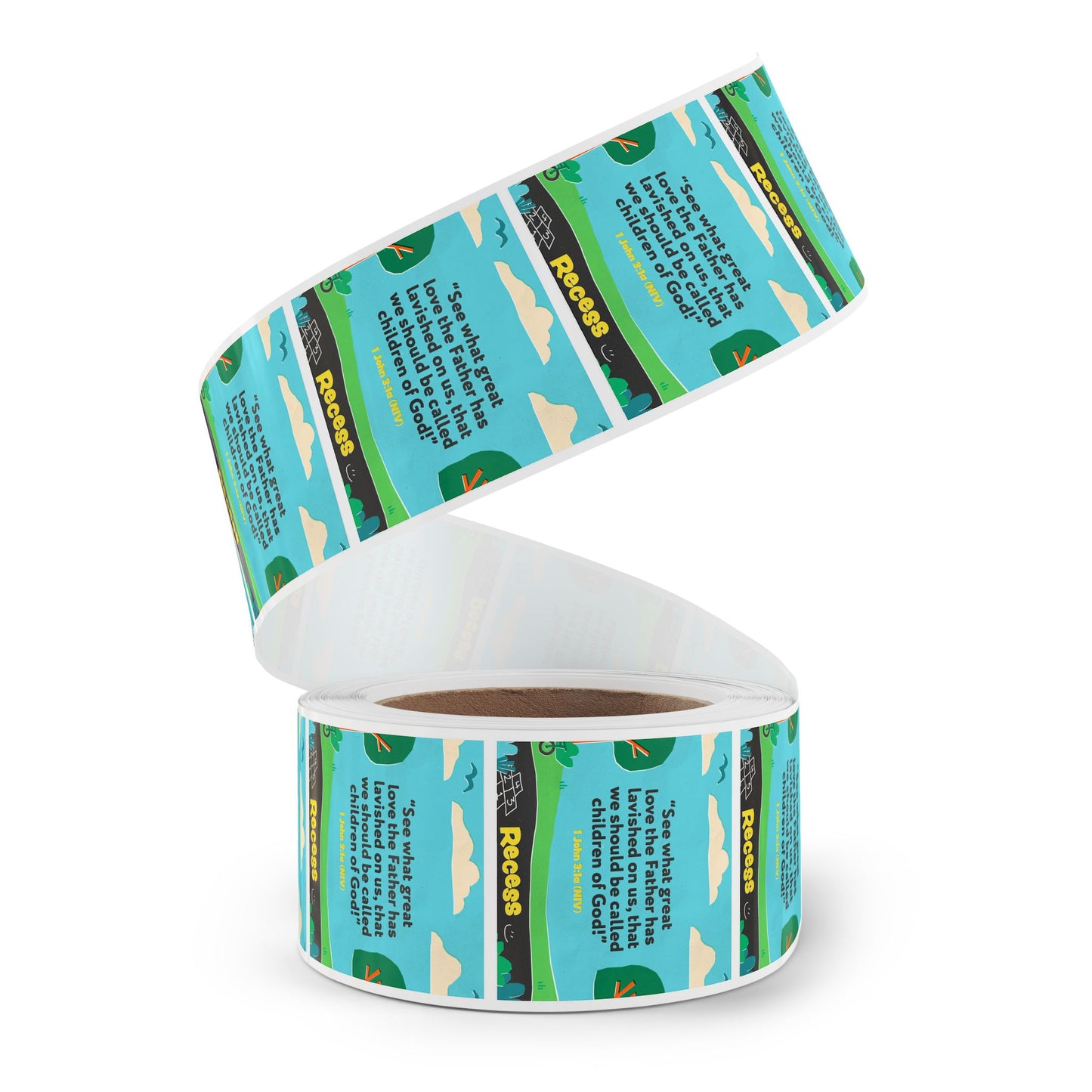 Memory Verse Sticker Roll | V7 | Recess Preschool