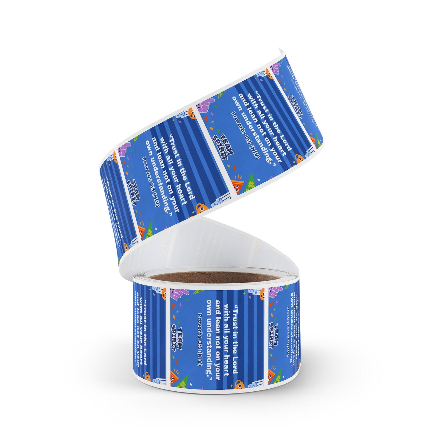Memory Verse Sticker Roll | Team Spirit Preschool