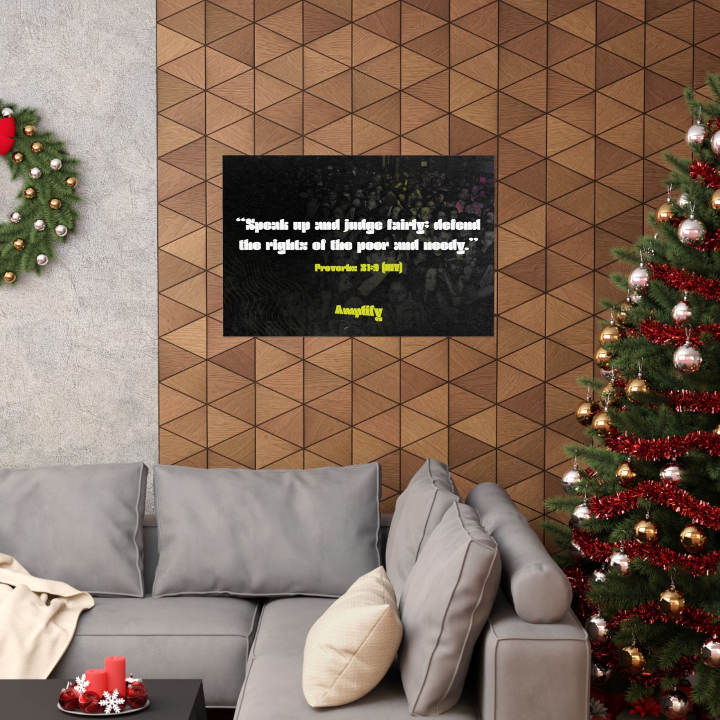 Poster I Amplify Memory Verse Graphic I Horizontal