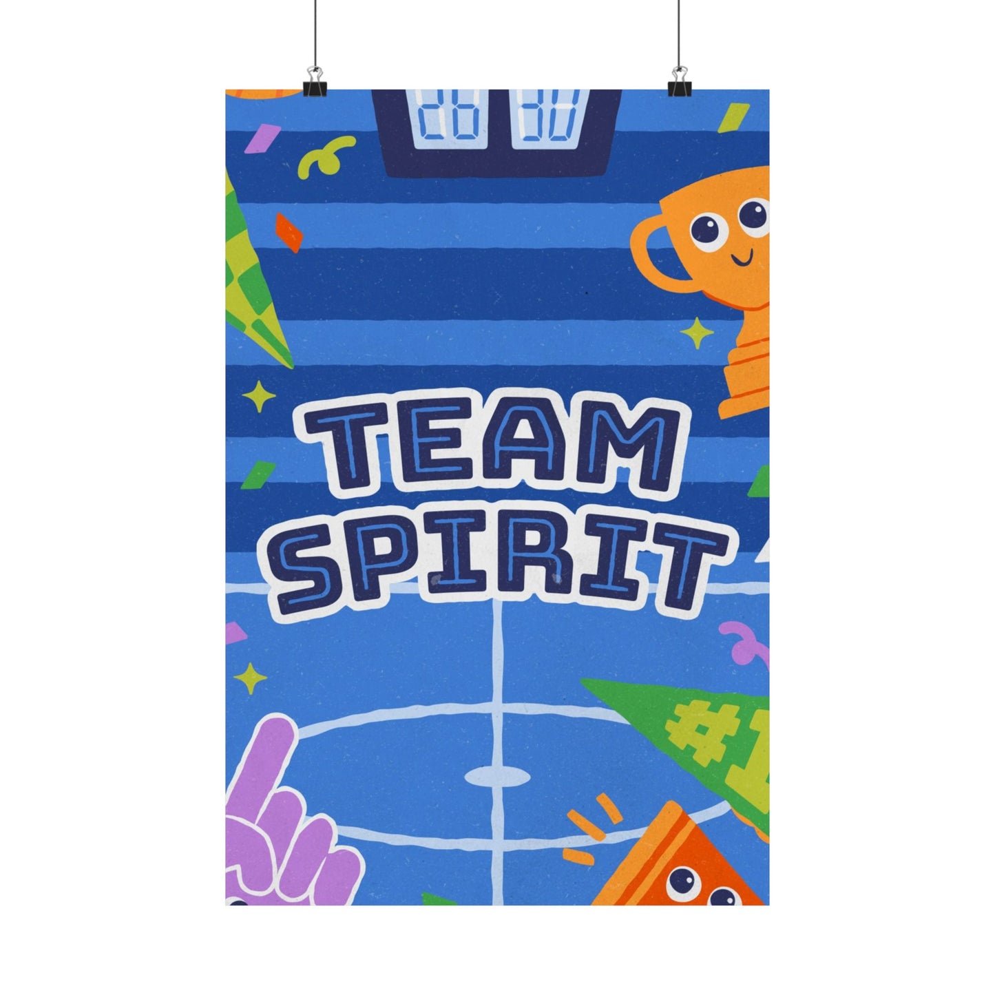 Poster | Team Spirit Preschool Series Graphic | Vertical