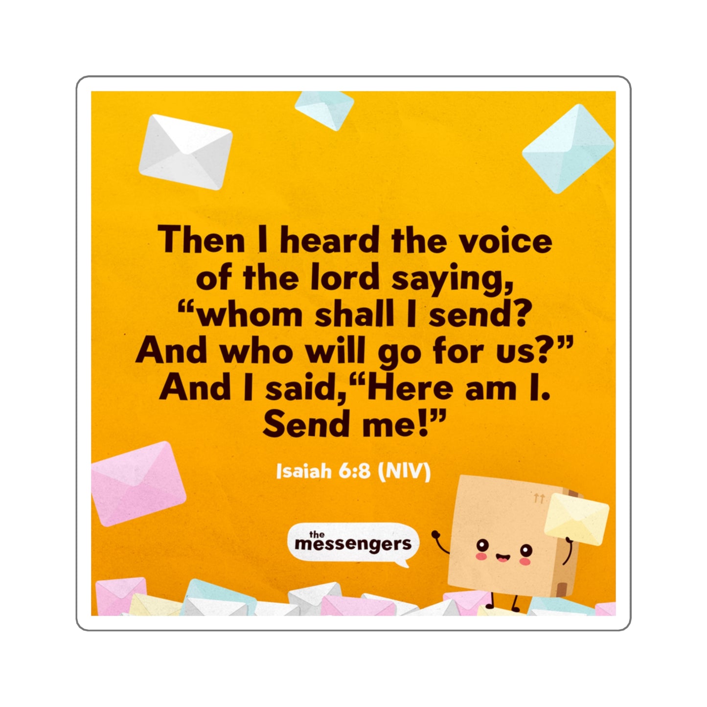 Memory Verse Sticker | V5 | The Messengers Preschool