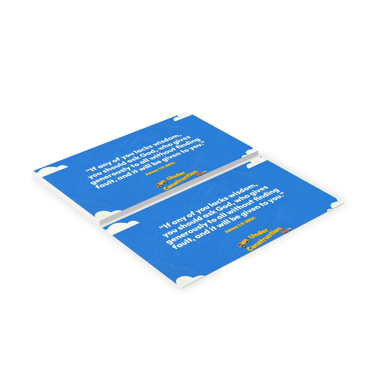 Memory Verse Cards | V8 | Under Construction Preschool