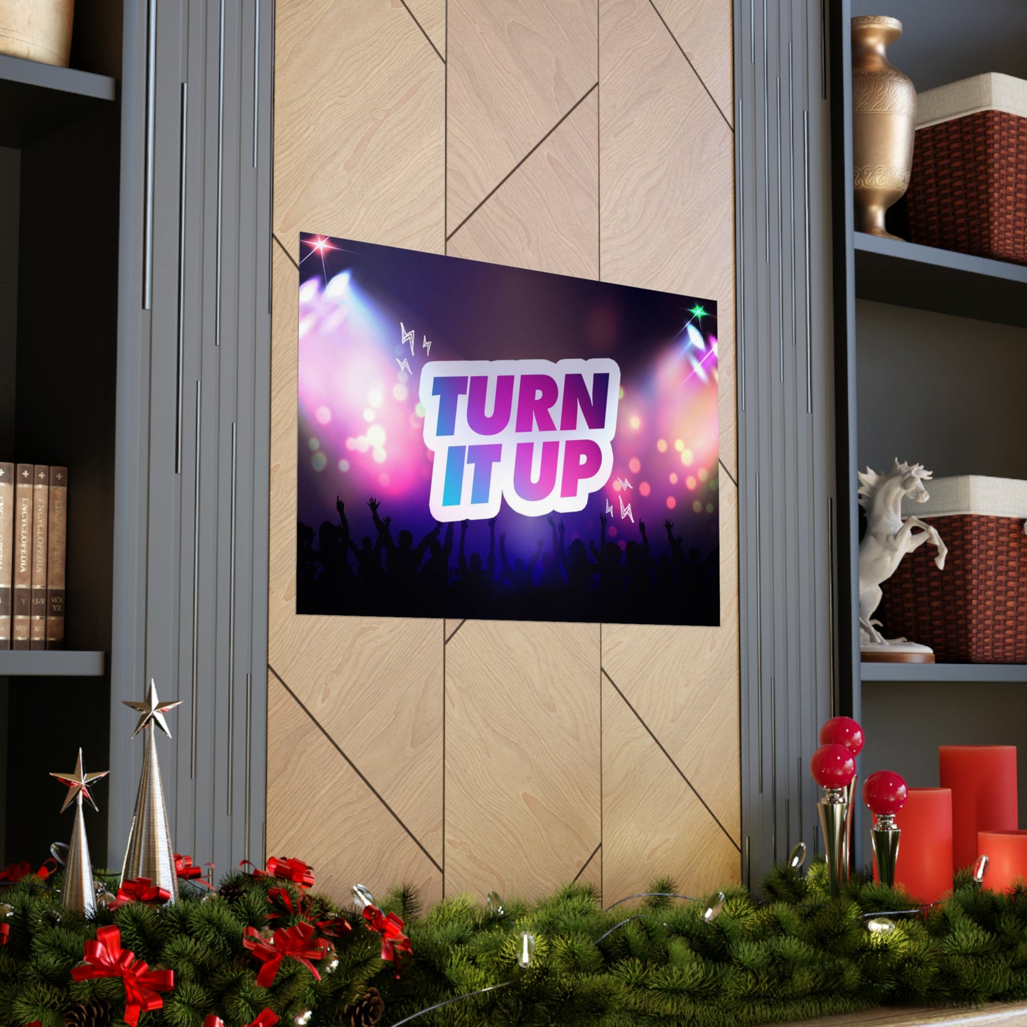 Poster | V7 | Turn It Up Series Graphic | Horizontal
