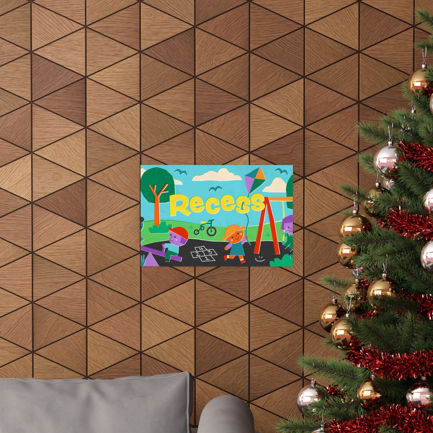 Poster | V7 | Recess Preschool Series Graphic | Horizontal