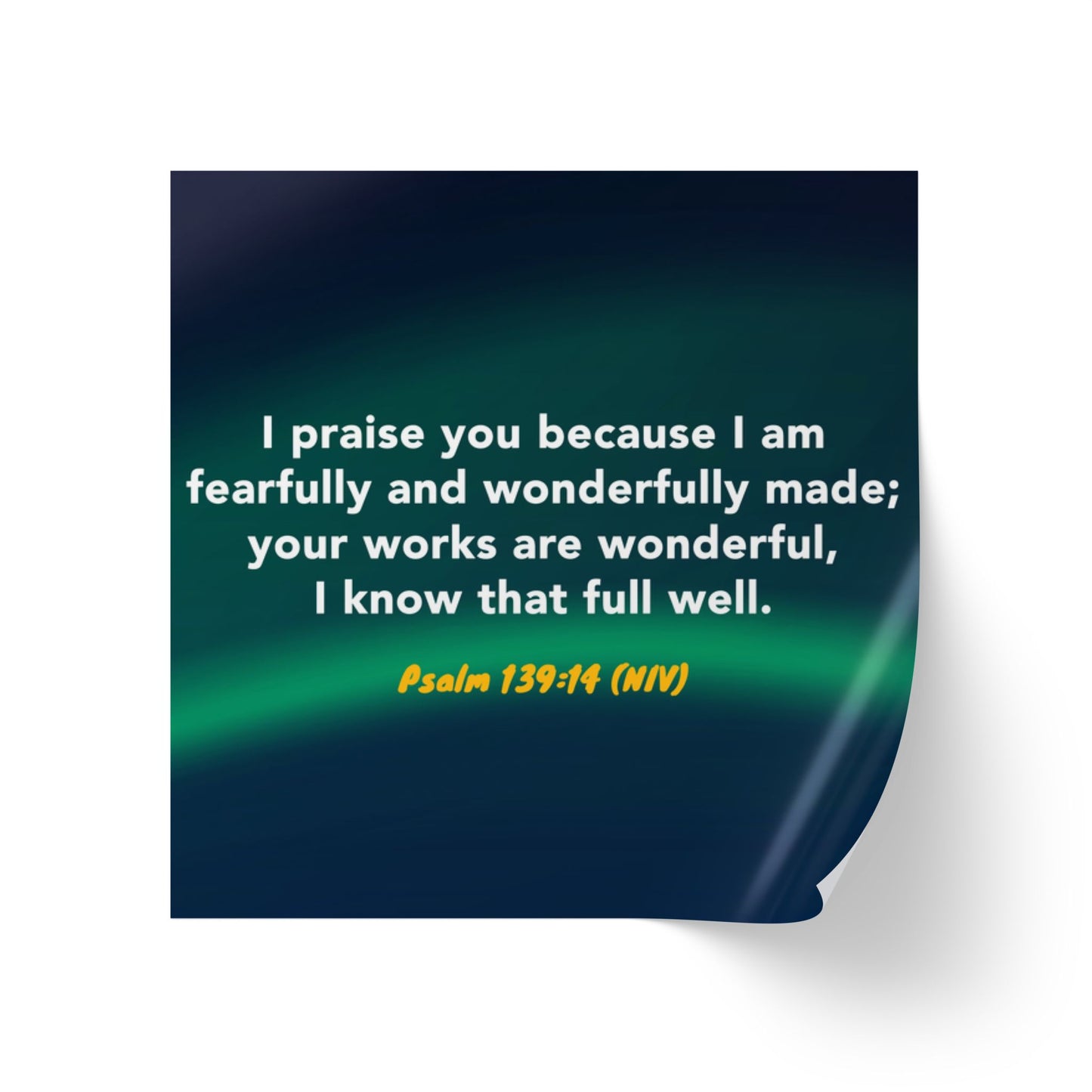 Memory Verse Sticker Roll | V6 | Wonder-Full Preschool