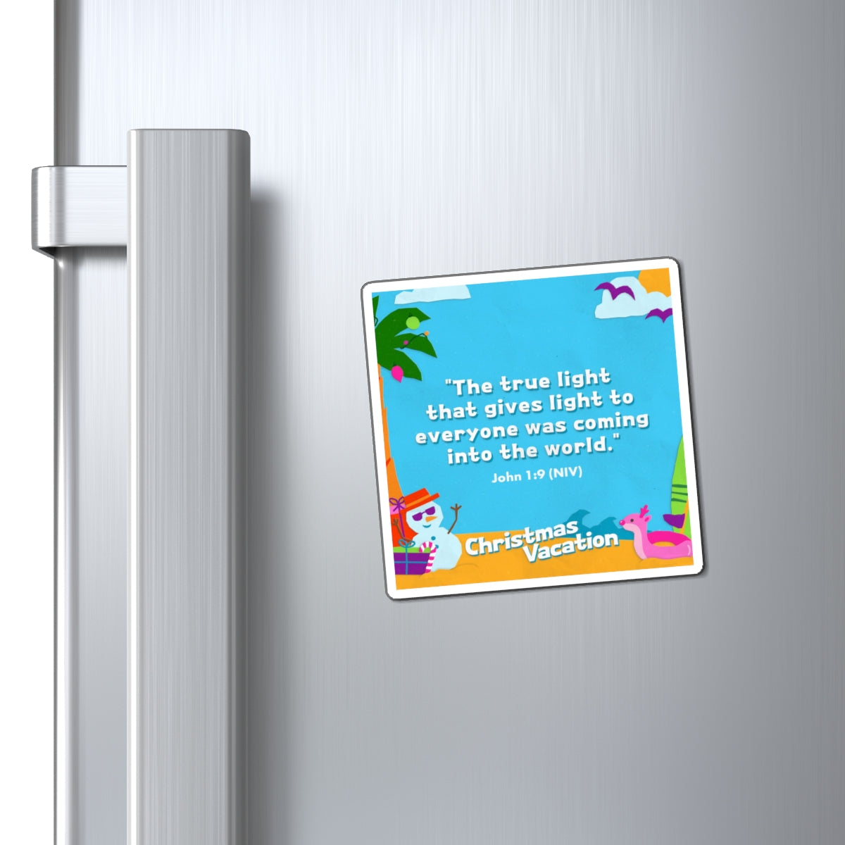 Memory Verse Magnet | V7 | Christmas Vacation Preschool