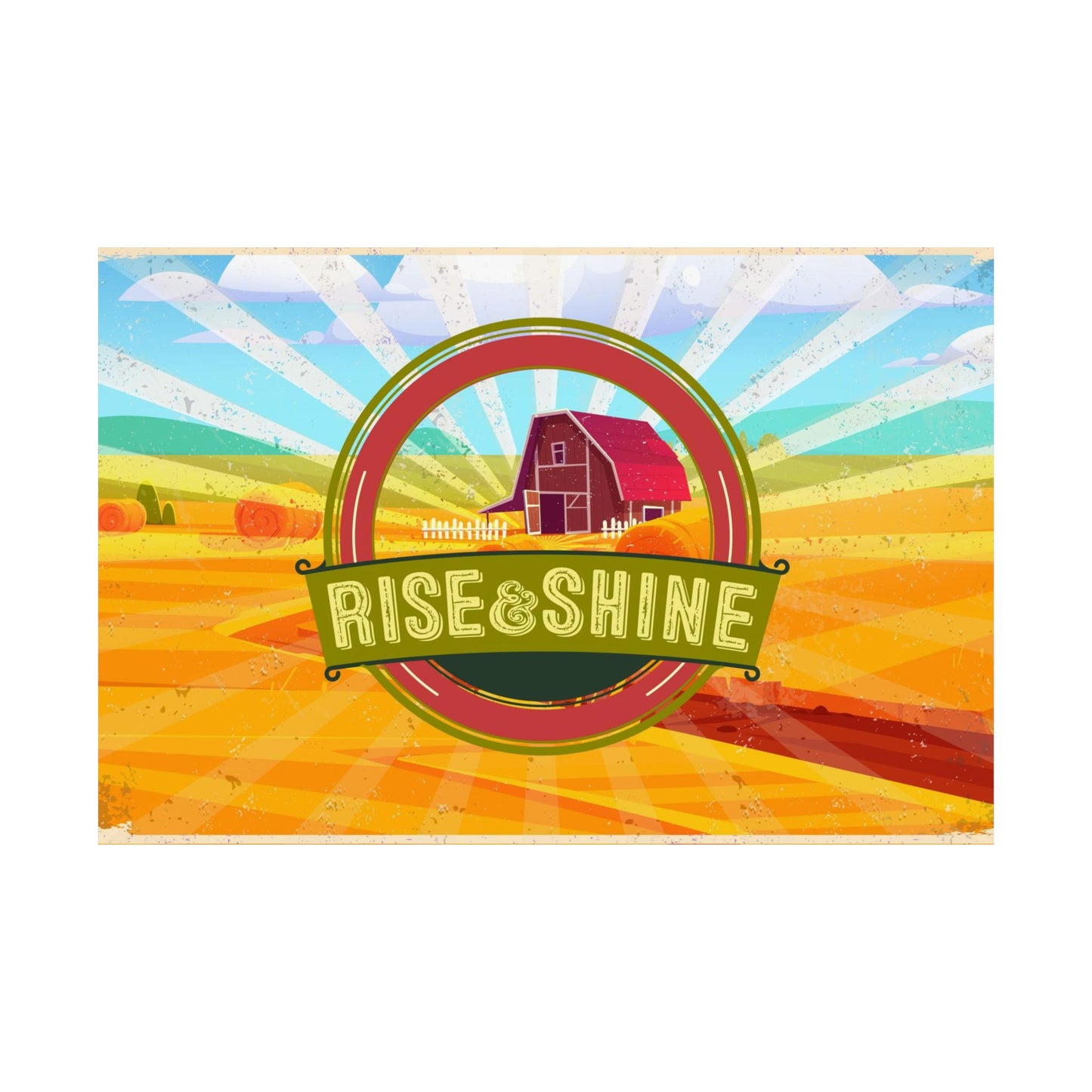 Poster | V6 | Rise & Shine Preschool Series Graphic | Horizontal