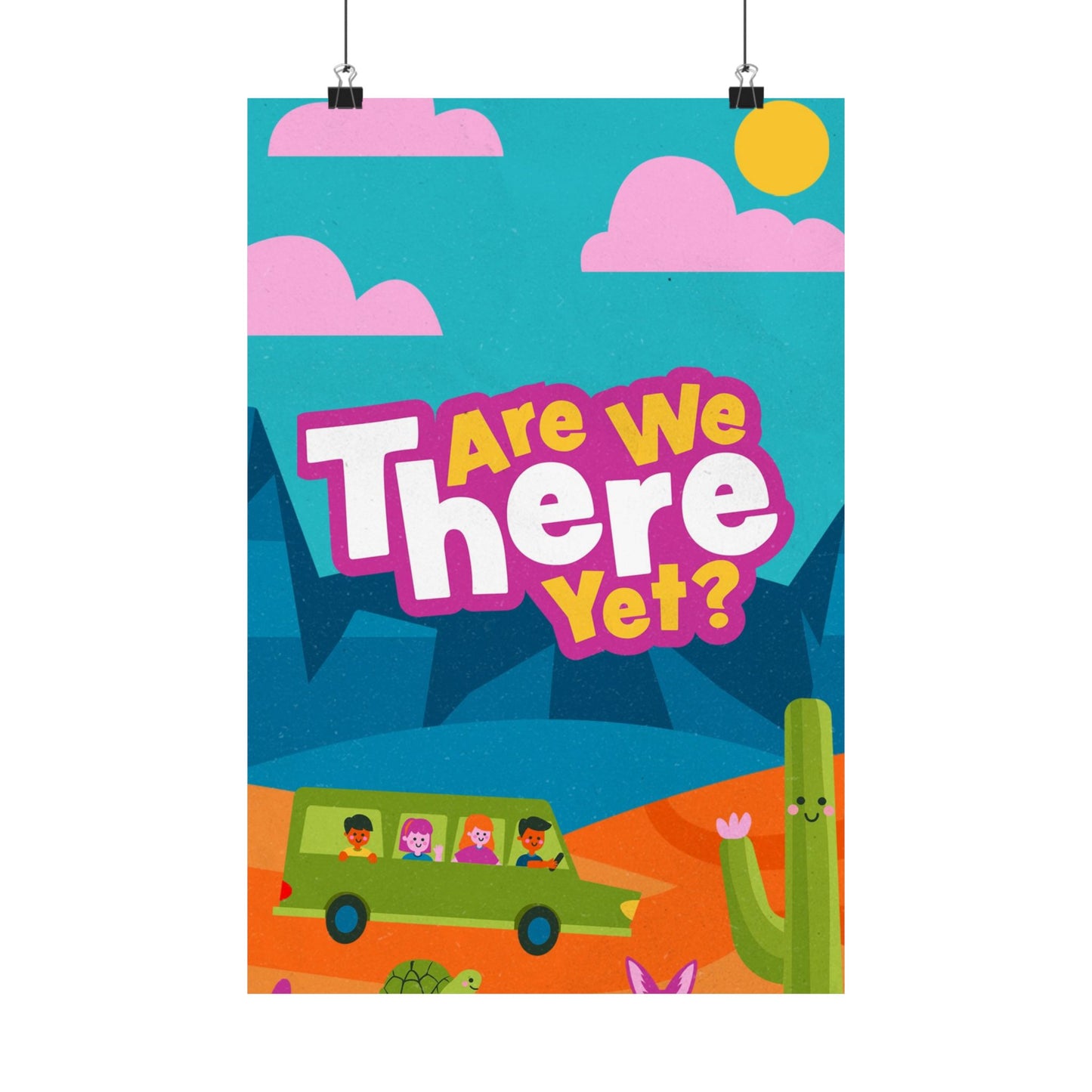 Poster | V7 | Are We There Yet Preschool Series Graphic | Vertical
