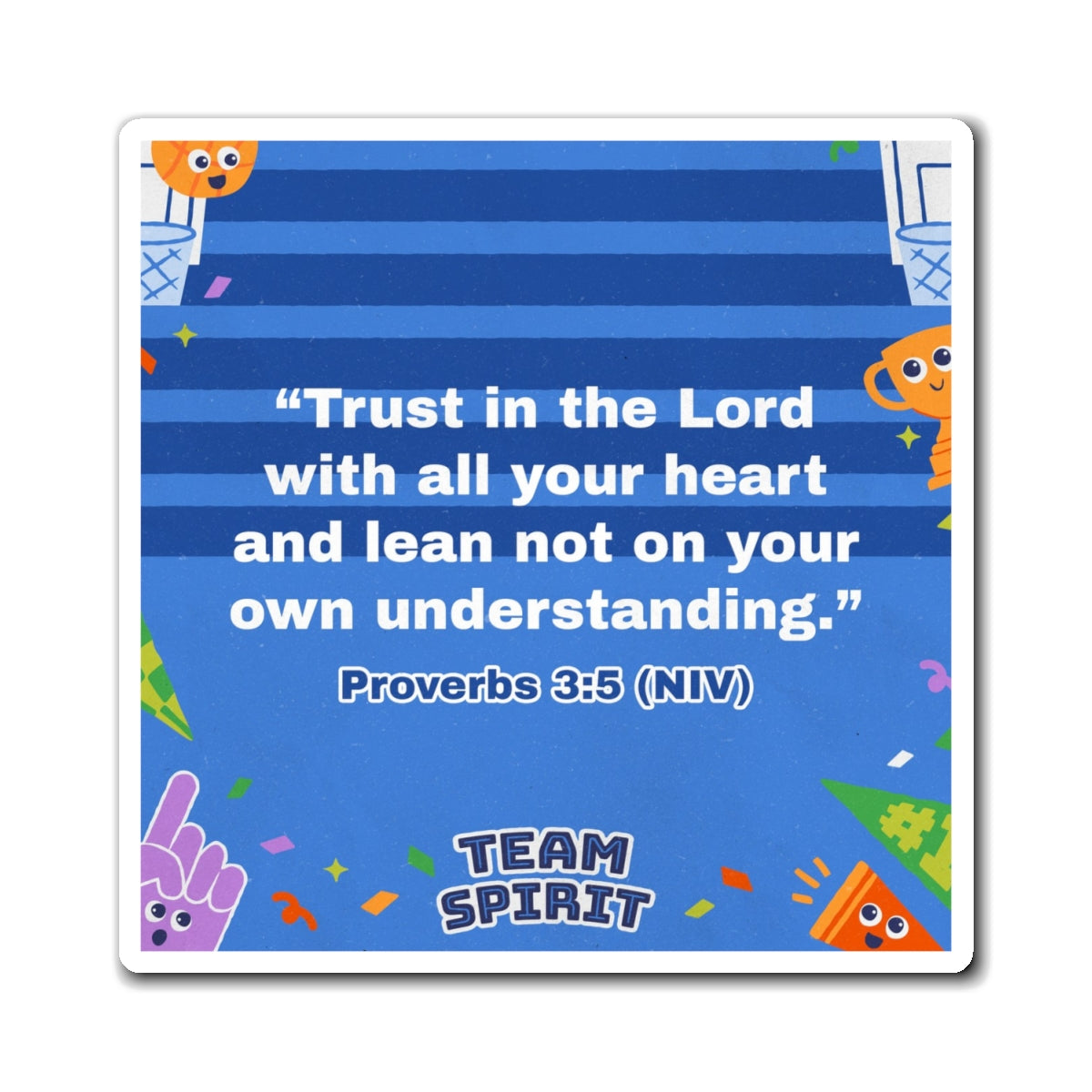 Memory Verse Magnet | Team Spirit Preschool