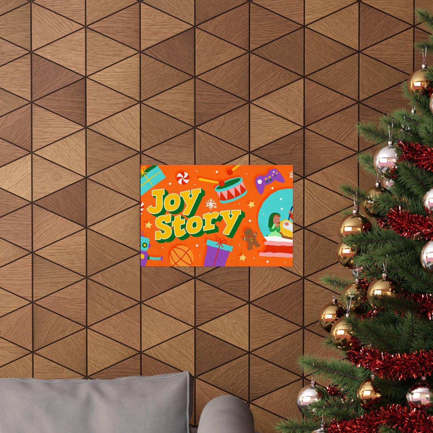 Poster | V8 | Joy Story Preschool Series Graphic | Horizontal