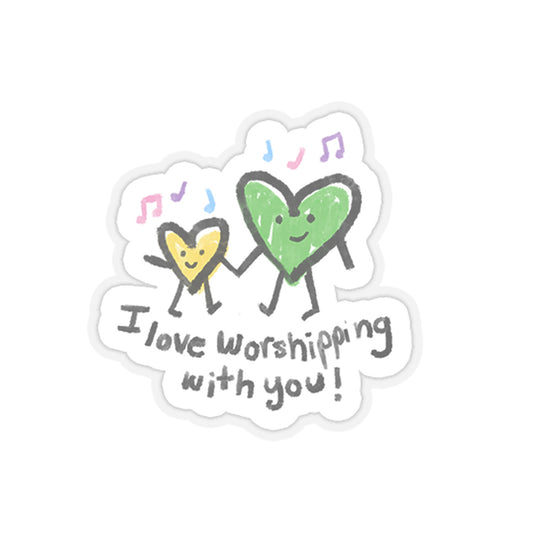 Worship Sticker