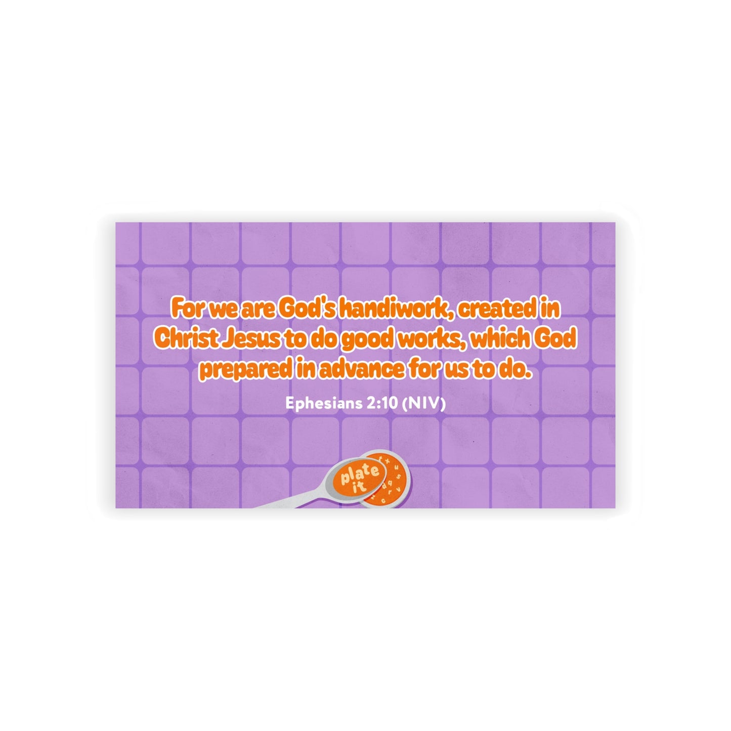 Memory Verse Cards | V5 | Plate It Preschool