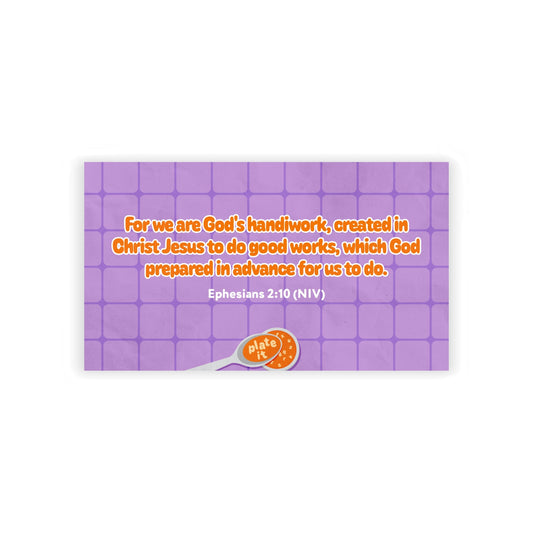 Memory Verse Cards | V5 | Plate It Preschool