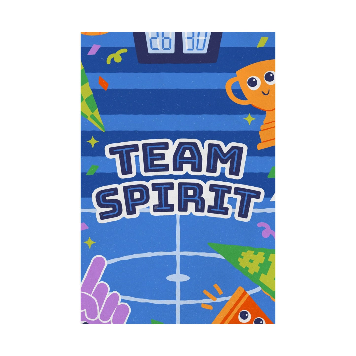 Poster | Team Spirit Preschool Series Graphic | Vertical