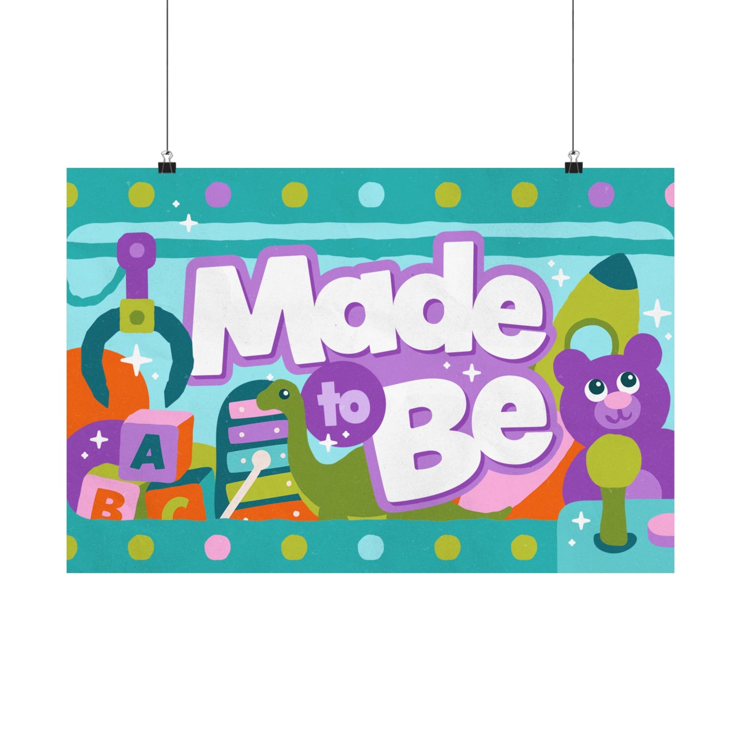 Poster | Made to Be Preschool Series Graphic | Horizontal