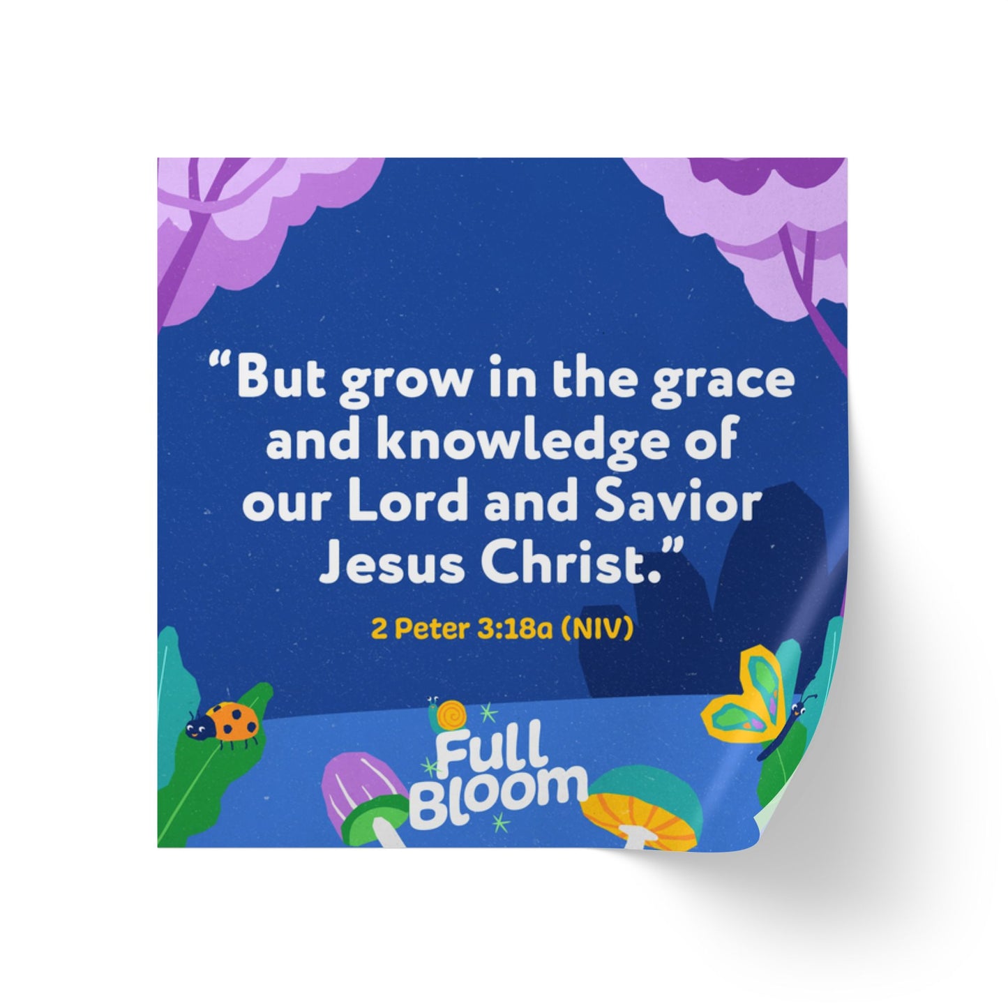 Memory Verse Sticker Roll | V8 | Full Bloom Preschool
