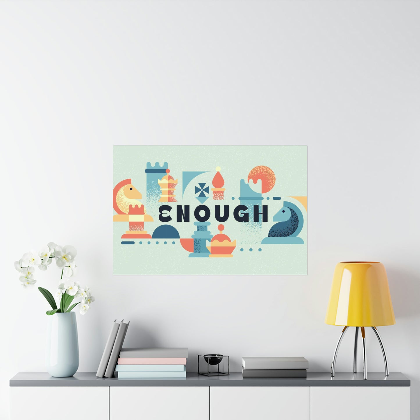 Poster | V7 | Enough Series Graphic | Horizontal