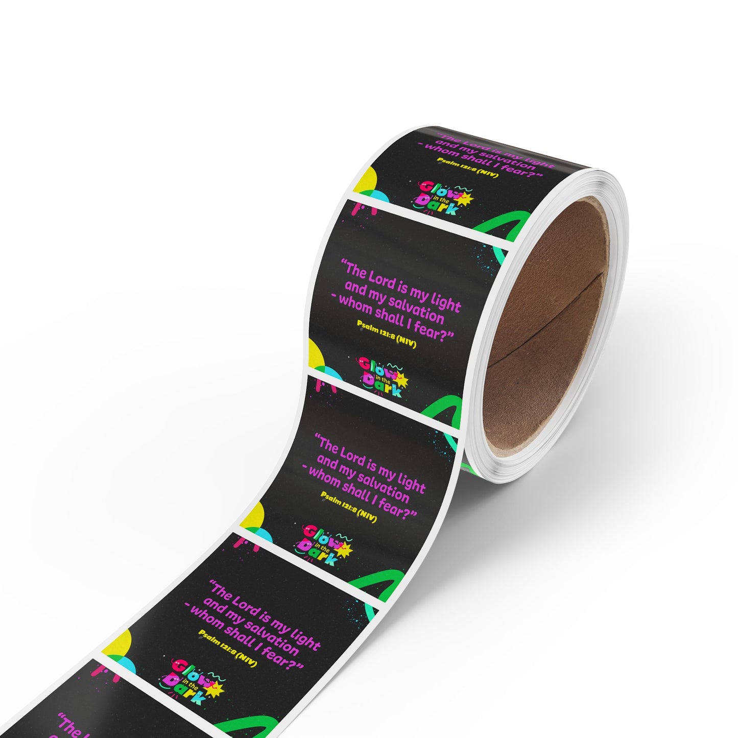 Memory Verse Sticker Roll | V7 | Glow in the Dark Preschool