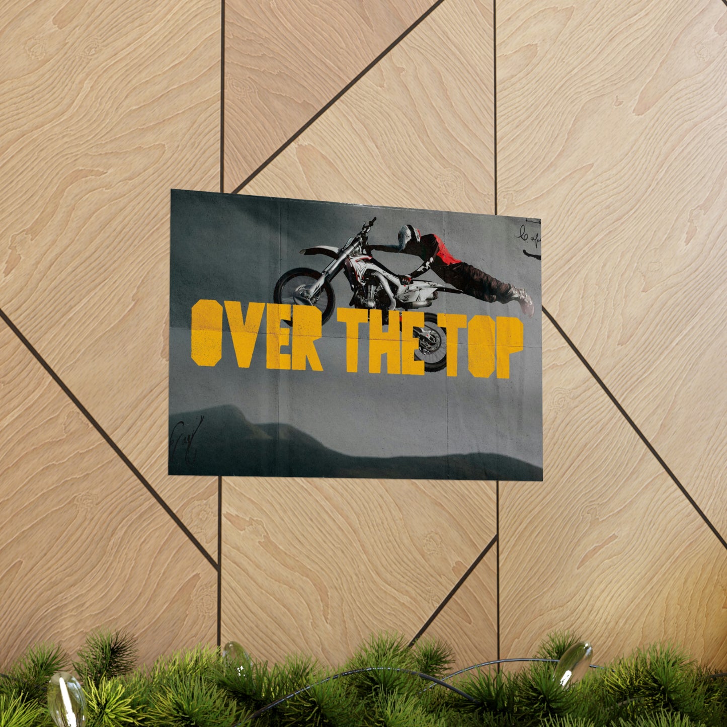 Poster | V7 | Over The Top Series Graphic | Horizontal