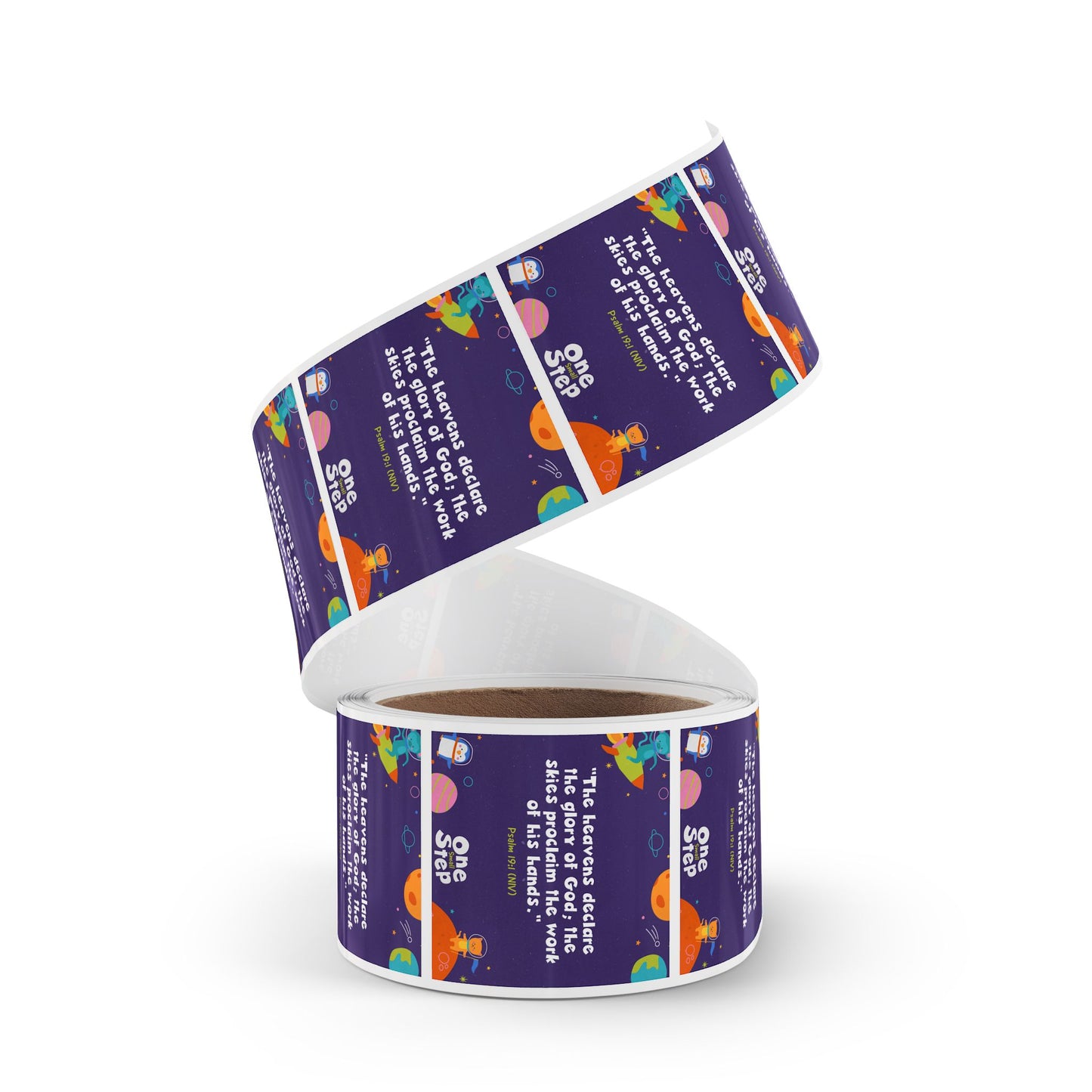 Memory Verse Sticker Roll | V7 | One Small Step Preschool