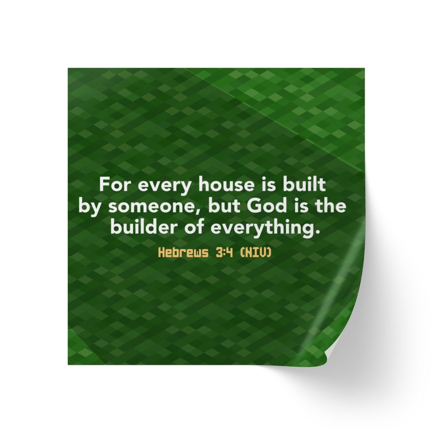 Memory Verse Sticker Roll | V6 | Make It Or Break It Preschool
