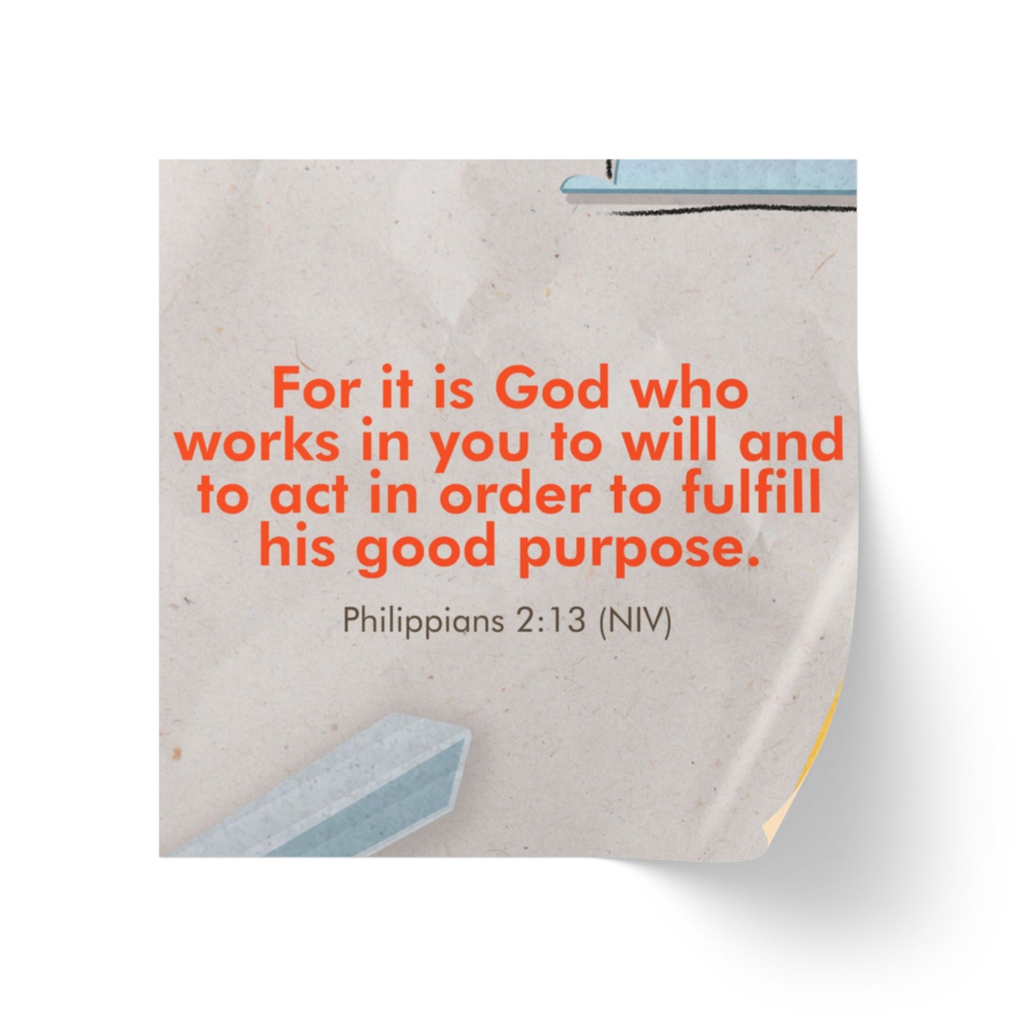 Memory Verse Sticker Roll | V6 | Behind The Scenes Preschool