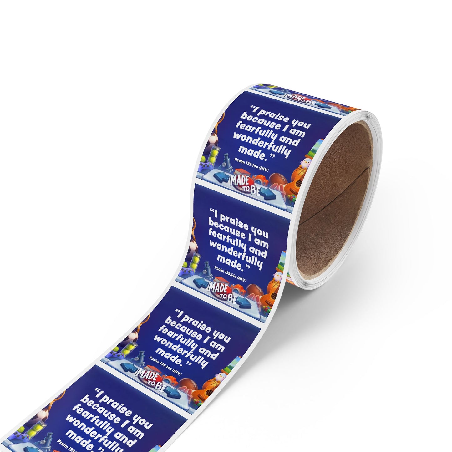 Memory Verse Sticker Roll | Made to Be Elementary