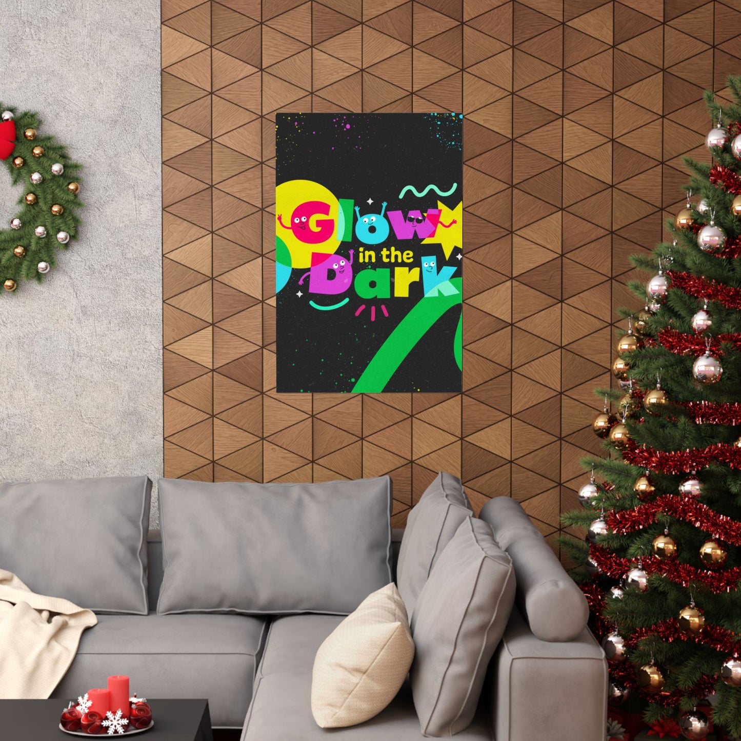Poster | V7 | Glow in the Dark Preschool Series Graphic | Vertical