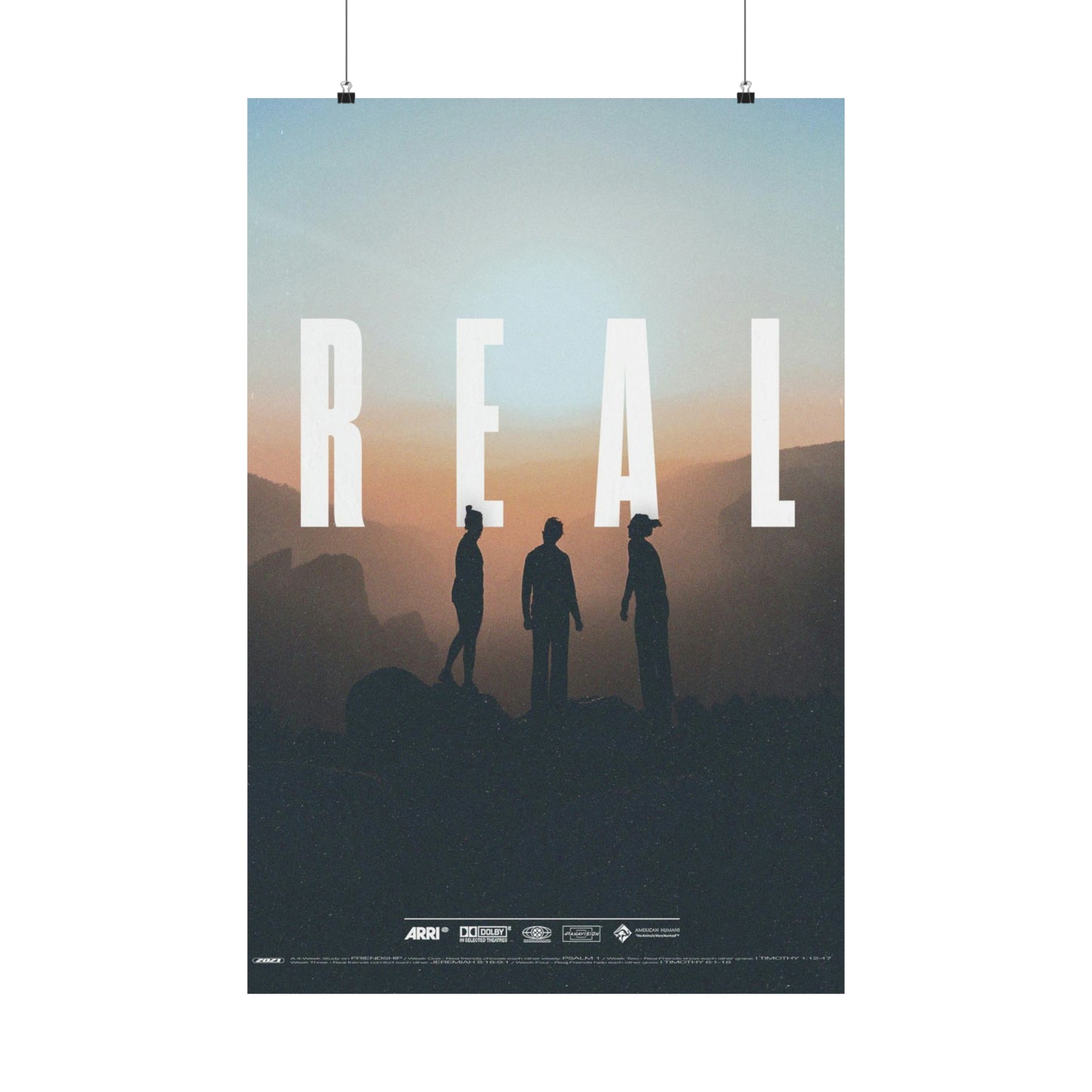 Poster I V6 I Real Series Graphic I Vertical